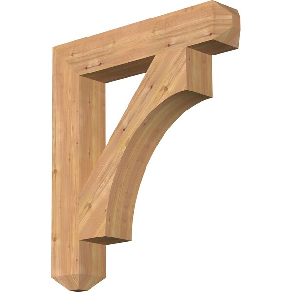 Ekena Millwork Westlake Craftsman Smooth Bracket, Western Red Cedar, 5 1/2"W x 32"D x 36"H BKT06X32X36WTL04SWR - main